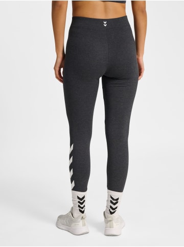Hummel Leggings Hmlpulse Damen in BLACK MELANGE