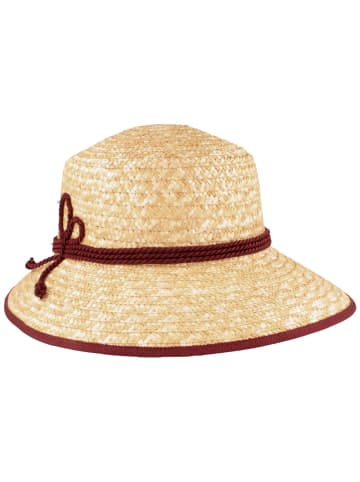 BREITER Trachtenstrohhut in beige