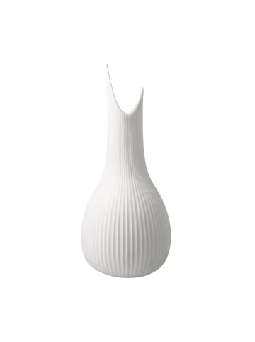 Goebel Vase Studio 8 Pure Raindrop 25 cm in weiß