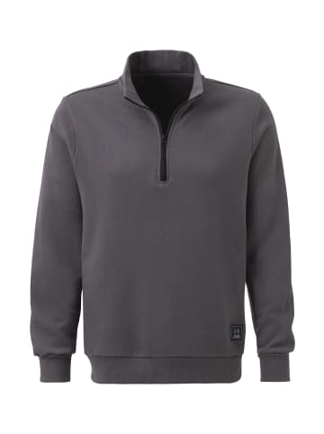 John Devin Sweatshirt in dunkelgrau