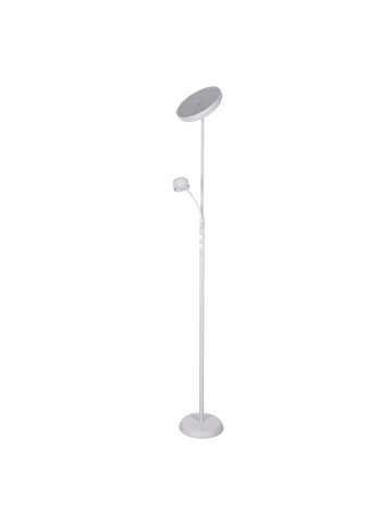näve LED Stehleuchte "ROMIS" in weiß - (L)26 cm x (B)43 cm x (H)180 cm - EEK E