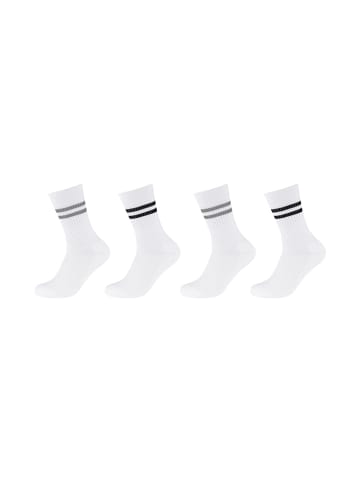 S. Oliver Tennissocken 4er Pack originals in Weiß mix