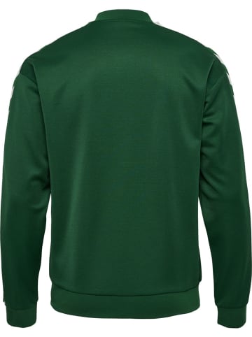 Hummel Trainingsjacke "Archive Regular Poly Zip Jacket" in Grün