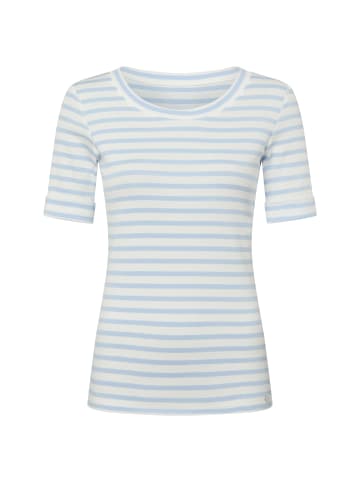 MARC CAIN SPORTS  Shirt in hellblau weiß