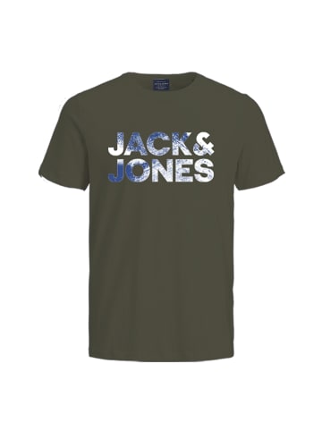 Jack & Jones T-Shirt 5er Pack in Weiß/Blau/Schwarz