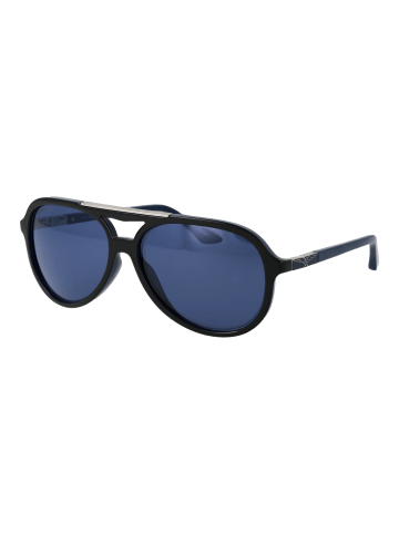 Longines Männer Sonnenbrille Flieger Schwarz