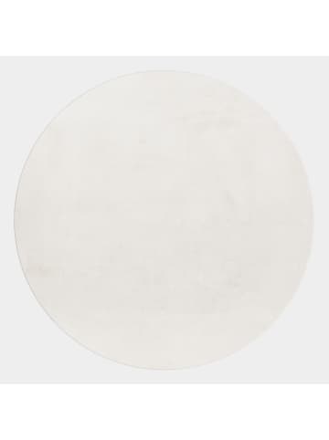 KADIMA DESIGN Teppich Kurzflor Waschbar Einfarbig NECKAR Strapazierfähig OEKO-TEX in Creme