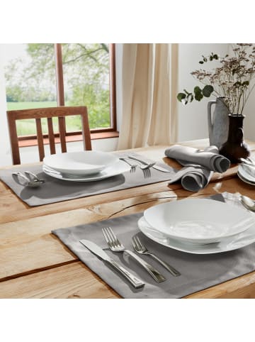 Erwin Müller Tischset 2er-Pack Madrid in stein