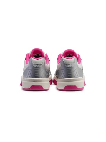 Hummel Hallenschuh All Court Innenbereich Erwachsene in WHITE/PINK
