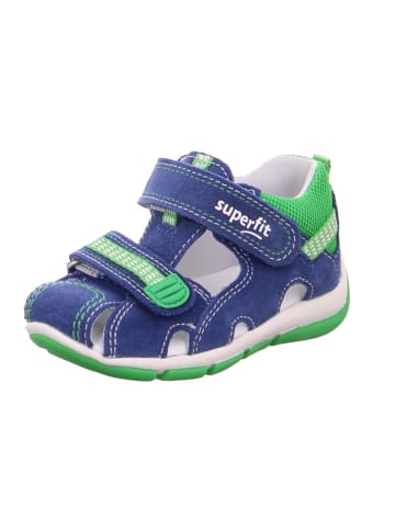 superfit Lauflernsandale FREDDY in Blau/Grün