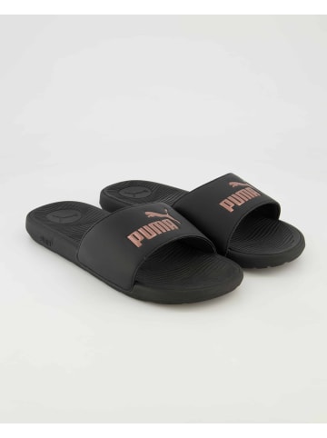 Puma Pantoletten in Schwarz
