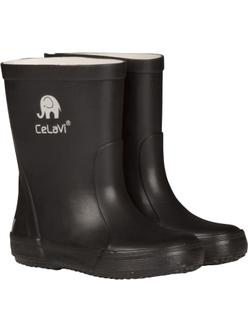 CeLaVi Kinder Gummistiefel in Schwarz