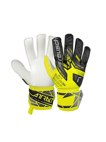 Reusch Torwarthandschuhe Attrakt Solid in 2014 safe yellow/silver