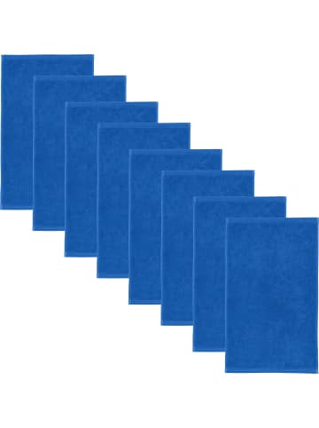 Erwin Müller Frottier Gästetuch 8er-Pack Heidenheim in azur