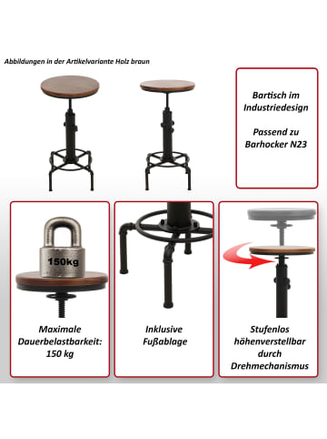 MCW Bartisch N23, Braun