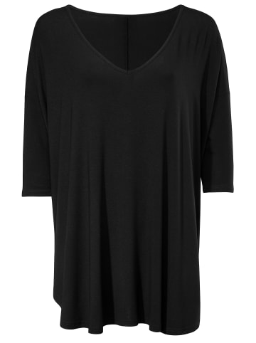 Heine Oversized Shirt in schwarz