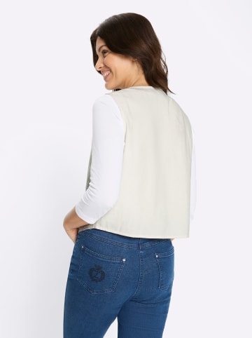 Sieh an! Weste in ecru