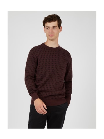 Ben Sherman Jersey in Granat