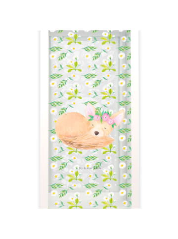 Mr. & Mrs. Panda Laterne Wüstenfuchs Blumen ohne Spruch in Transparent