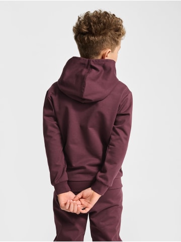 Hummel Kapuzenpullover Hmljr Logo Lebensstil Kinder in VINEYARD WINE