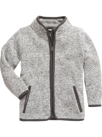 Playshoes Strickfleece-Jacke in Grau