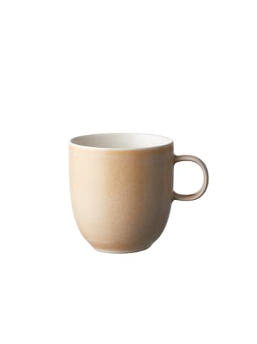 Studio Round Becher North in Matte sand/Matte white