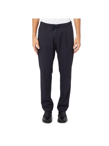 Blau rein Wolle Casual Hose