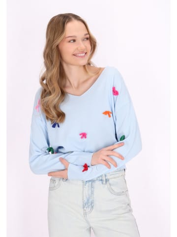 myMo Women Sweater in light blue