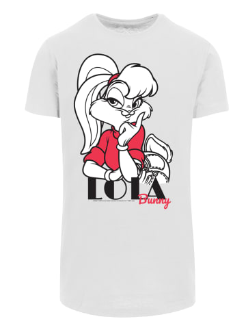 F4NT4STIC Long Cut T-Shirt Looney Tunes Classic Lola Bunny in weiß