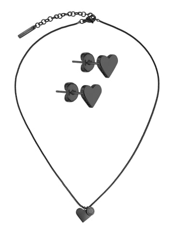 LIEBESKIND BERLIN Schmuck-Set Schmuck-Set in schwarz