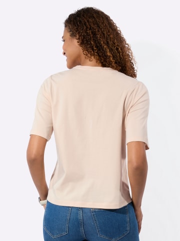 WITT WEIDEN Kurzarm-Shirt in elfenbein