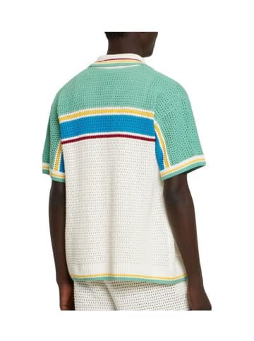 Casablanca  Crocheted Baumwoll Tennis Shirt