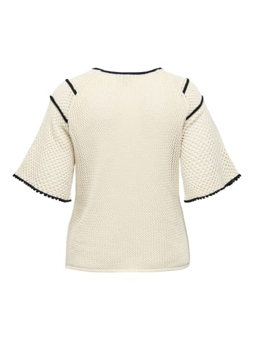 ONLY Carmakoma Strickpullover in Pumice Stone 1