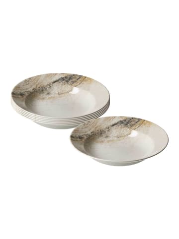 Ritzenhoff & Breker 6er Set Pastateller Arezzo ø 29 cm in braun