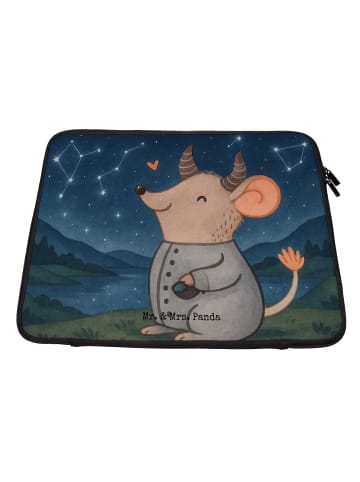 Mr. & Mrs. Panda Laptoptasche Stier Astrologie Design ohne Spruch in Weiß