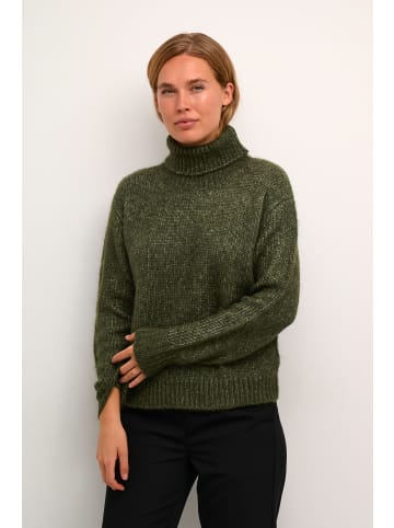 Kaffe Strickpullover KAalioma Loose fit in Forest Night Melange