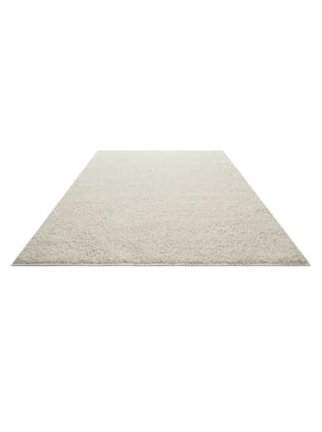 Wecon Home Hochflorteppich Greta in creme weiß