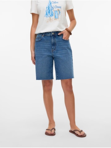 Vero Moda Jeans-Shorts in Medium Blue Denim