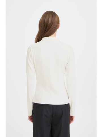 ICHI Langarm-Shirt IHPACIFIC Regular fit in Cloud Dancer