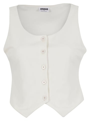 Urban Classics Urban Classics Ladies Jersey Vest in offwhite