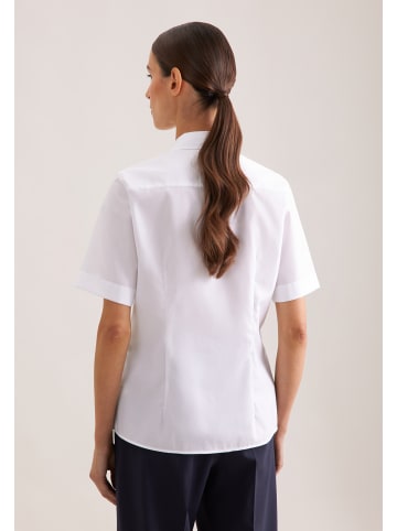 Seidensticker Hemdbluse Regular in Weiß
