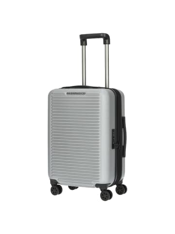 Mandarina Duck Tank Case - 4-Rollen-Trolley 55 cm erw. (china blue) in grigio