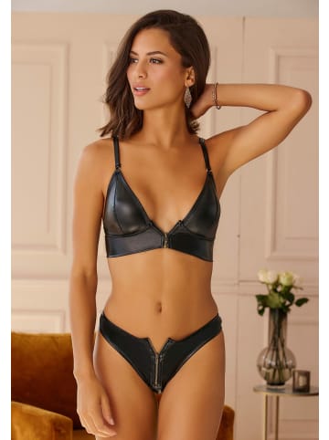 PETITE FLEUR GOLD Bralette-BH in schwarz