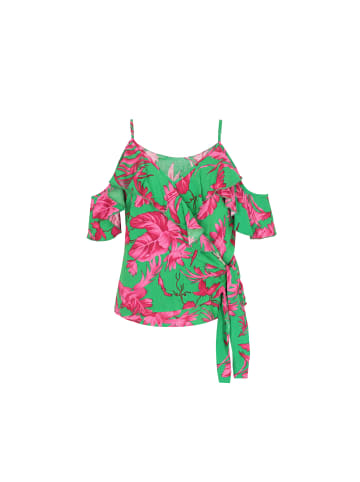 aleida Women Top in Green Pink