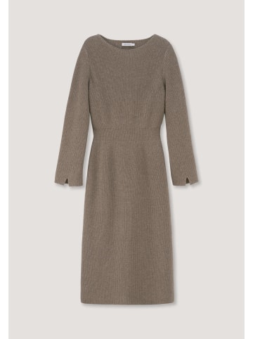 Hessnatur Strickkleid Midi Regular in camel