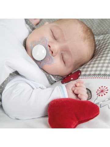 roba Room Bed Babybett Adam & Eule 60 x 120 cm Beistellbett - weiß