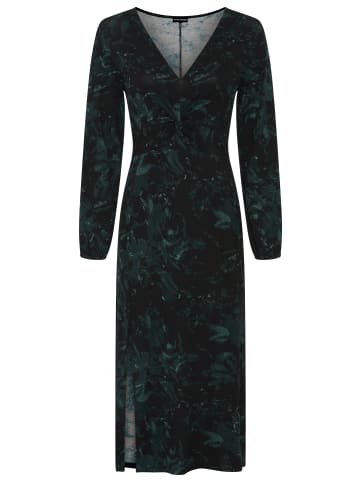 Bruno Banani Jerseykleid in petrol-gemustert