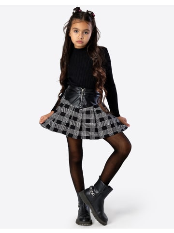 SOLANG Rock in Schwarz Weiss