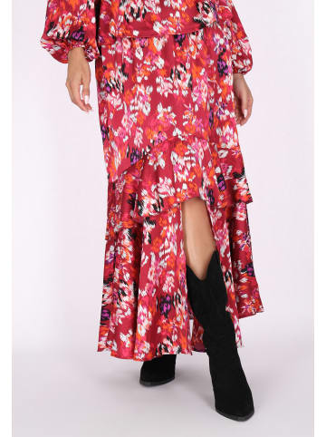IZIA Damen Rock in Pink Mehrfarbig