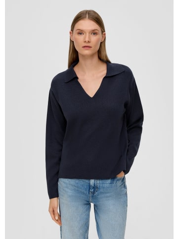 s.Oliver Strickpullover langarm in Blau